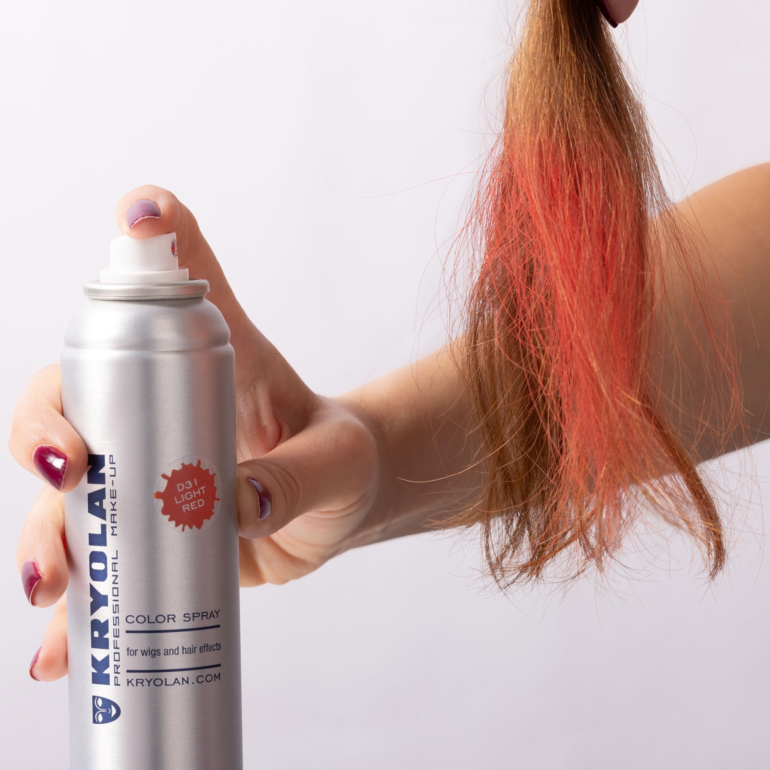 Kryolan Temporary Hair Color Spra y- 150ml |Gold