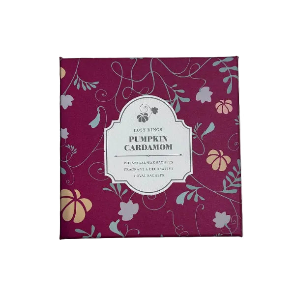 Rosy Rings - Pumpkin Cardamom Oval Sachets (2-sachets)