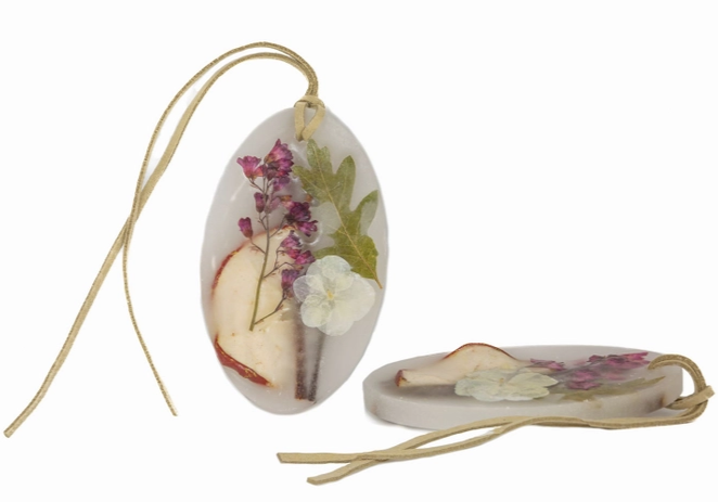 Rosy Rings Anjou Pear botanical wax sachets - 2 sachets