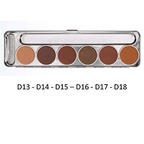 KRYOLAN DERMACOLOR CAMOUFLAGE CREME PALETTE (D)